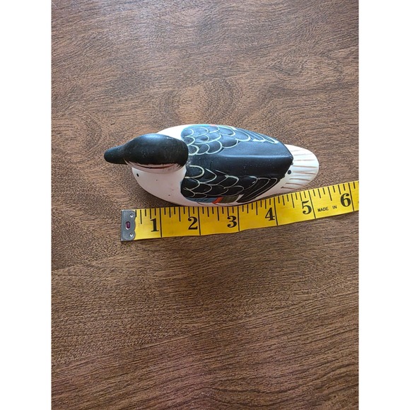 Charming Ceramic Duck Figurine Hand Painted Home Decor Collectible hunting pets - Picture 5 of 6